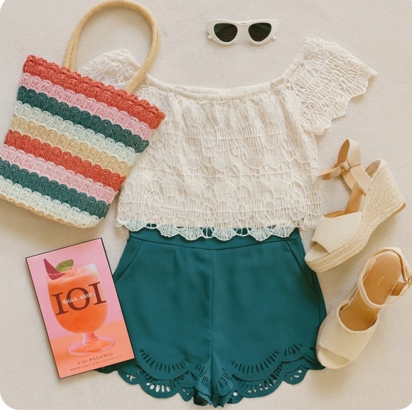 Art Class Macrame Rainbow Patterned Tote Bag - Picture 5 of 8